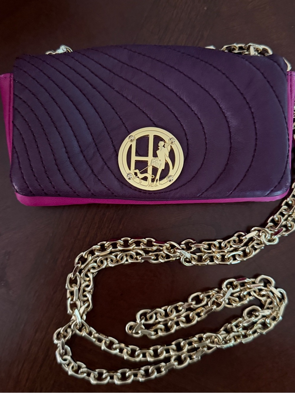 Henri Bendel No. 7 Quilted Leather Mini Crossbody Bag